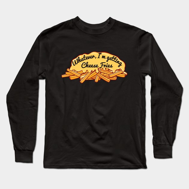 Cheese Fries Long Sleeve T-Shirt by linarangel